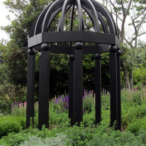 The garden's challenging coastal environment